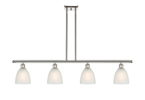 Linear/Island 4 Light + by Innovations ( 405 | 516-4I-PN-G381-LED Ballston ) 