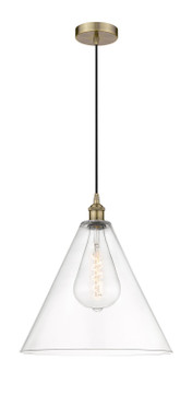 Pendants Glass Down by Innovations ( 405 | 616-1P-AB-GBC-162 Edison ) 