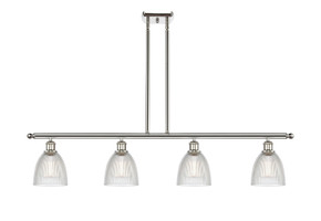 Linear/Island 4 Light + by Innovations ( 405 | 516-4I-PN-G382-LED Ballston ) 