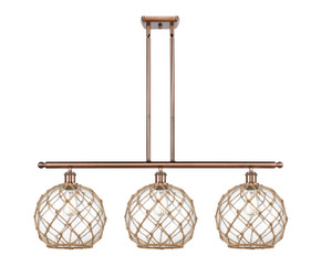 Linear/Island 3 Light Bar by Innovations ( 405 | 516-3I-AC-G122-10RB-LED Ballston ) 