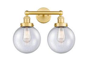 Bathroom Fixtures Two Lights by Innovations ( 405 | 616-2W-SG-G204-8 Edison ) 