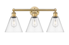 Bathroom Fixtures Three Lights by Innovations ( 405 | 616-3W-BB-GBC-82 Edison ) 