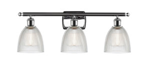 Bathroom Fixtures Three Lights by Innovations ( 405 | 516-3W-PC-G382-LED Ballston ) 