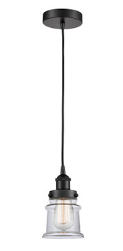 Mini Pendants Glass Down by Innovations ( 405 | 616-1PH-BK-G182S Edison ) 