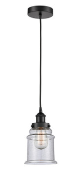 Mini Pendants Glass Down by Innovations ( 405 | 616-1PH-BK-G184 Edison ) 