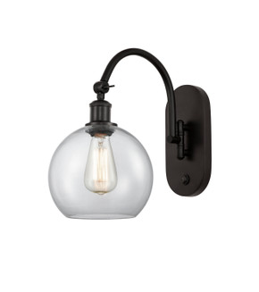 Sconces Single Glass by Innovations ( 405 | 518-1W-OB-G122-8-LED Ballston ) 