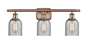 Bathroom Fixtures Three Lights by Innovations ( 405 | 516-3W-AC-G257 Ballston ) 