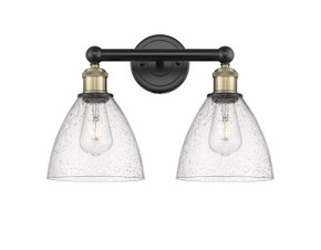 Bathroom Fixtures Two Lights by Innovations ( 405 | 616-2W-BAB-GBD-754 Edison ) 
