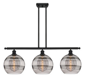 Linear/Island 3 Light Bar by Innovations ( 405 | 516-3I-BK-G556-10SM Ballston ) 