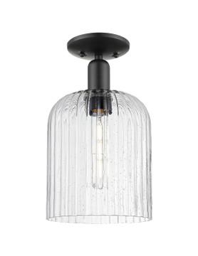 Semi-Flush Mts. Glass Down by Innovations ( 405 | 716-1C-BK-G559-8SDY Arcadia ) 