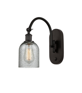 Sconces Single Glass by Innovations ( 405 | 518-1W-OB-G257-LED Ballston ) 