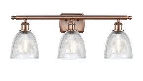 Bathroom Fixtures Three Lights by Innovations ( 405 | 516-3W-AC-G382-LED Ballston ) 