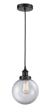 Mini Pendants Glass Down by Innovations ( 405 | 616-1PH-BK-G202-8 Edison ) 