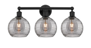 Bathroom Fixtures Three Lights by Innovations ( 405 | 616-3W-BK-G1213-8SM Edison ) 
