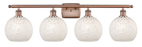 Bathroom Fixtures Four Lights by Innovations ( 405 | 516-4W-AC-G1216-8WM Ballston ) 