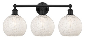 Bathroom Fixtures Three Lights by Innovations ( 405 | 616-3W-BK-G1216-8WM Edison ) 