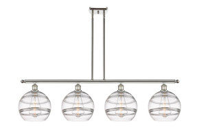 Linear/Island 4 Light + by Innovations ( 405 | 516-4I-PN-G556-10CL Ballston ) 