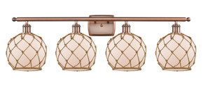 Bathroom Fixtures Four Lights by Innovations ( 405 | 516-4W-AC-G121-8RB Ballston ) 