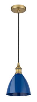 Mini Pendants Glass Down by Innovations ( 405 | 616-1P-BB-MBD-75-BL Edison ) 
