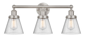 Bathroom Fixtures Three Lights by Innovations ( 405 | 616-3W-SN-G64 Edison ) 