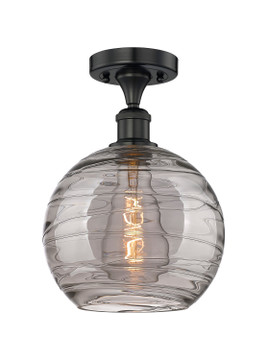 Semi-Flush Mts. Glass Down by Innovations ( 405 | 616-1F-BK-G1213-10SM Edison ) 