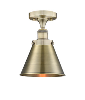 Semi-Flush Mts. Glass Down by Innovations ( 405 | 616-1F-AB-M13-AB Franklin Restoration ) 