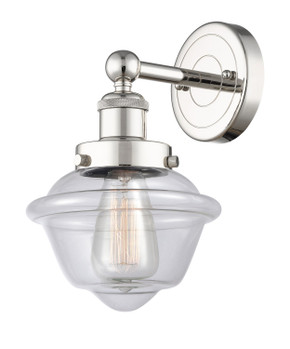 Sconces Single Glass by Innovations ( 405 | 616-1W-PN-G532 Edison ) 