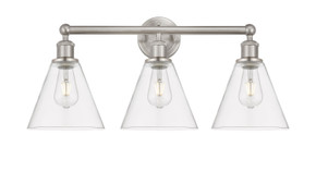 Bathroom Fixtures Three Lights by Innovations ( 405 | 616-3W-SN-GBC-82 Edison ) 