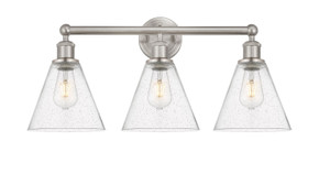 Bathroom Fixtures Three Lights by Innovations ( 405 | 616-3W-SN-GBC-84 Edison ) 