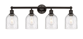 Bathroom Fixtures Four Lights by Innovations ( 405 | 616-4W-OB-G558-6SDY Edison ) 