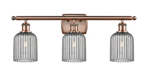 Bathroom Fixtures Three Lights by Innovations ( 405 | 516-3W-AC-G559-5SM Ballston ) 