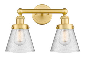 Bathroom Fixtures Two Lights by Innovations ( 405 | 616-2W-SG-G64 Edison ) 