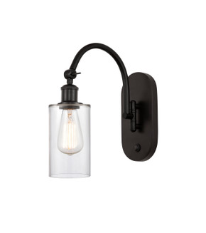 Sconces Single Glass by Innovations ( 405 | 518-1W-OB-G802 Ballston ) 