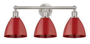 Bathroom Fixtures Three Lights by Innovations ( 405 | 616-3W-SN-MBD-75-RD Edison ) 