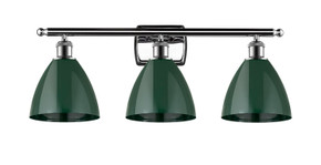 Bathroom Fixtures Three Lights by Innovations ( 405 | 516-3W-PC-MBD-75-GR Ballston ) 