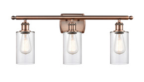 Bathroom Fixtures Three Lights by Innovations ( 405 | 516-3W-AC-G802 Ballston ) 