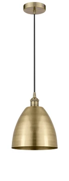 Mini Pendants Metal Shade by Innovations ( 405 | 616-1P-AB-MBD-9-AB Edison ) 