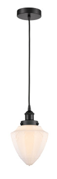 Mini Pendants Glass Down by Innovations ( 405 | 616-1PH-BK-G661-7 Edison ) 