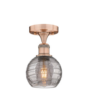 Semi-Flush Mts. Glass Down by Innovations ( 405 | 616-1F-AC-G1213-6SM Edison ) 