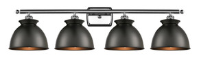 Bathroom Fixtures Four Lights by Innovations ( 405 | 516-4W-PC-M14-BK Ballston ) 