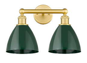 Bathroom Fixtures Two Lights by Innovations ( 405 | 616-2W-SG-MBD-75-GR Edison ) 