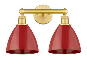 Bathroom Fixtures Two Lights by Innovations ( 405 | 616-2W-SG-MBD-75-RD Edison ) 