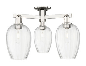 Semi-Flush Mts. Multi-port/Cluster by Innovations ( 405 | 716-3F-PN-G457-6CL Arcadia ) 