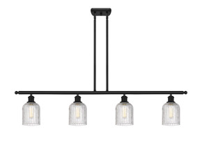 Linear/Island 4 Light + by Innovations ( 405 | 516-4I-BK-G559-5CL Ballston ) 