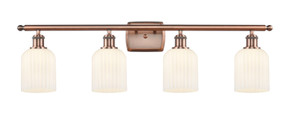 Bathroom Fixtures Four Lights by Innovations ( 405 | 516-4W-AC-G559-5GWH Ballston ) 