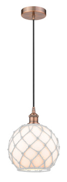 Mini Pendants Glass Down by Innovations ( 405 | 616-1P-AC-G121-10RW Edison ) 