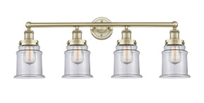 Bathroom Fixtures Four Lights by Innovations ( 405 | 616-4W-AB-G182 Edison ) 