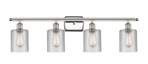 Bathroom Fixtures Four Lights by Innovations ( 405 | 516-4W-PN-G112-LED Ballston ) 