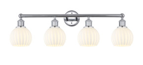 Bathroom Fixtures Four Lights by Innovations ( 405 | 616-4W-PC-G1217-6WV Edison ) 