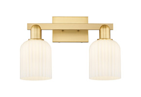 Bathroom Fixtures Two Lights by Innovations ( 405 | 716-2W-SG-G559-5GWH Arcadia ) 